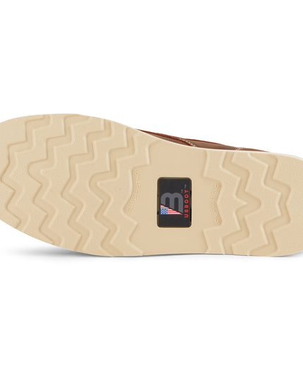 Women’s Bravo safety toe work boot crafted from premium Crazy Horse leather for strength and support.