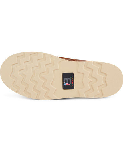 Bottom view of US Boot Bravo Wedge Composite Toe Work Boot Style 27286, ML308C slip and oil resistant resoleable PU Smartmask wedge outsole, superior traction, Goodyear welt construction