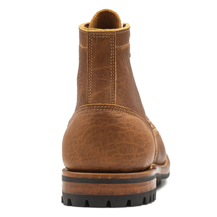 USA Tan Grizzly Plain Toe Made In USA