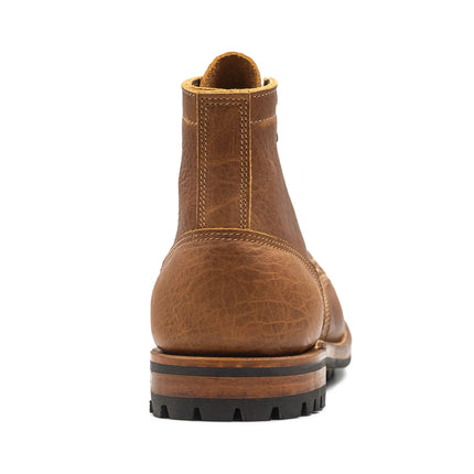 USA Tan Grizzly Plain Toe Made In USA