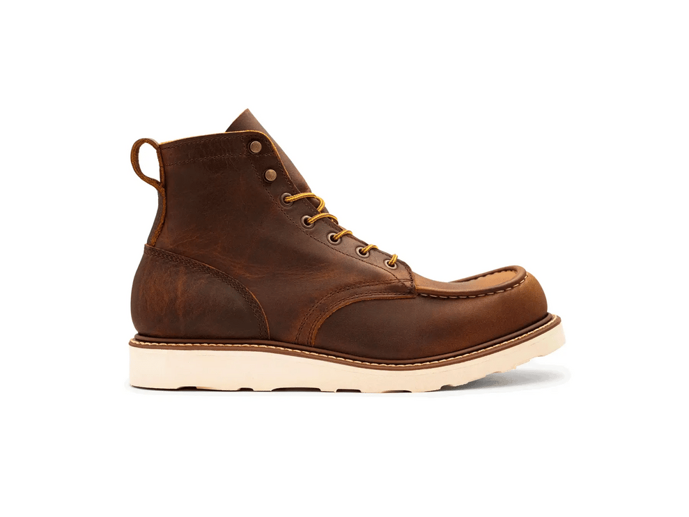 USA Saddle Brown Lifestyle Moc Toe Made In USA