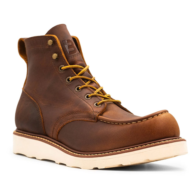 USA Saddle Brown Lifestyle Moc Toe